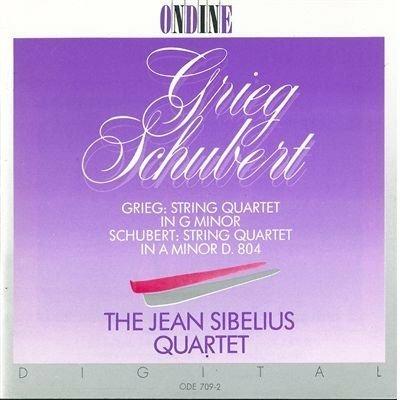 Quartetto per archi n.1 op.27 in sol - CD Audio di Edvard Grieg