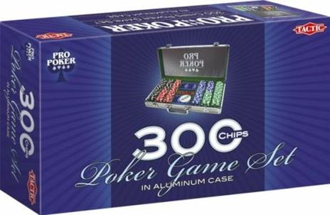 Tactic Pro Poker Set Case 300 chips - 2