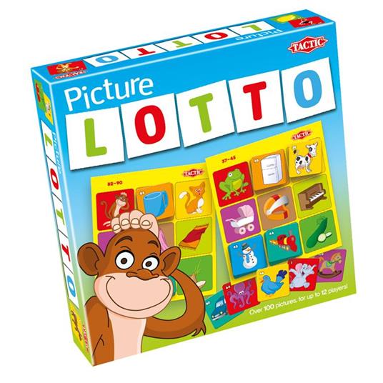 Tactic Picture Lotto Gioco di probabilità Bambini
