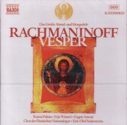 Vesper - CD Audio di Sergei Rachmaninov
