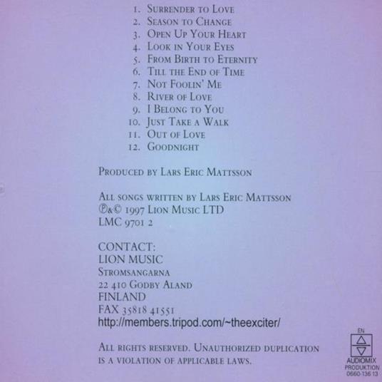 Till the End of Time - CD Audio di Vision - 2