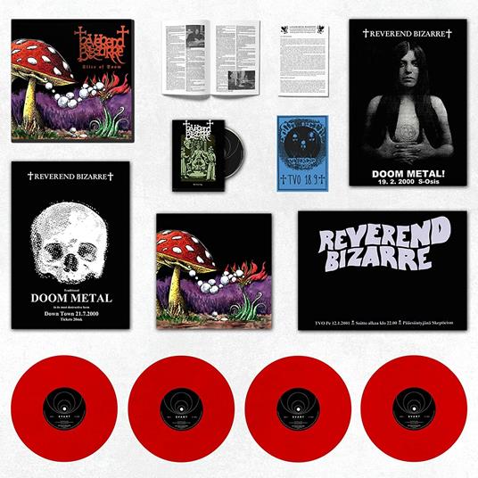 Slice Of Doom (Red Vinyl) - Vinile LP di Reverend Bizarre