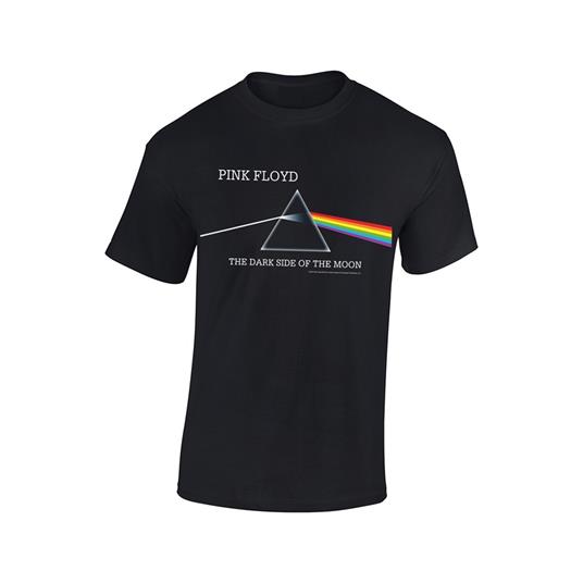 T-Shirt Unisex Pink Floyd. The Dark Side Of The Moon. Taglia XL