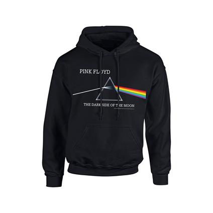 Felpa Con Cappuccio Unisex Pink Floyd. The Dark Side Of The Moon. Taglia XL