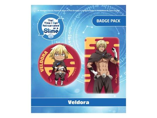 That Time I Got Reincarnated As A Slime Spilla Badges 2-pack Veldora Human Form Popbuddies