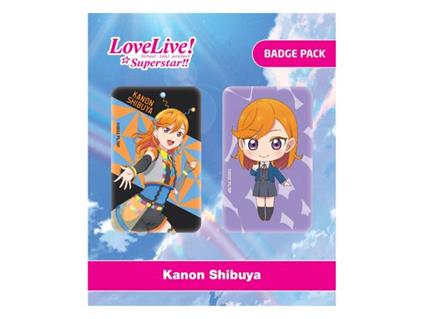 Love Live! Spilla Badges 2-pack Kanon Shibuya Popbuddies