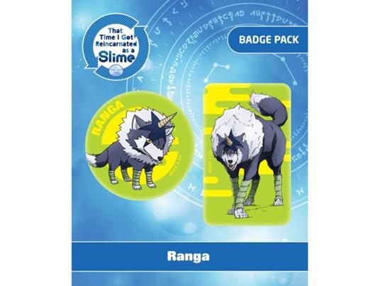 That Time I Got Reincarnated As A Slime Spilla Badges 2-pack Ranga Popbuddies