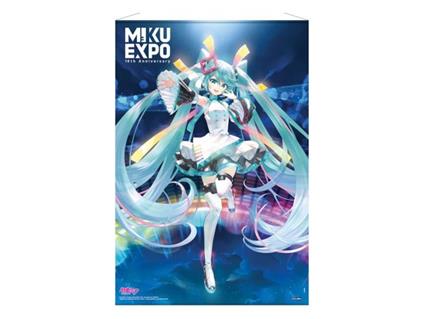 Hatsune Miku Wallscroll Miku Expo 10th Anniversary Edizione Limitata 61 X 91 Cm Popbuddies