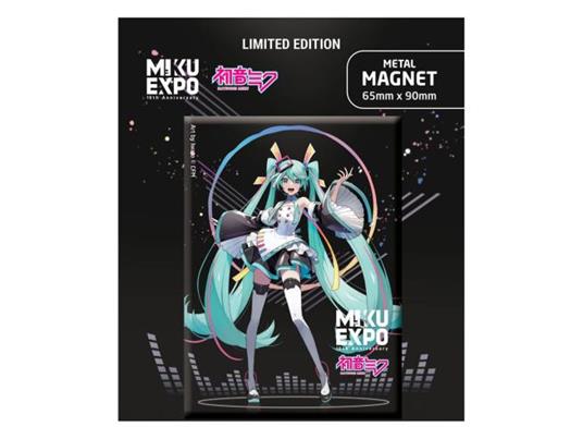 Hatsune Miku Fridge Magnet Miku Expo 10th Anniversary Art By Iwato Ver. Edizione Limitata Popbuddies