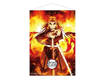 Demon Slayer: Kimetsu No Yaiba Wallscroll Kyojuro Rengoku 50 X 70 Cm POPbuddies