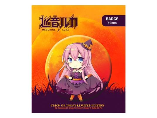 Hatsune Miku Spilla Badge Halloween Edizione Limitata Megurine Luka Popbuddies