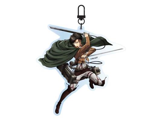 Attack On Titan Acrylic Portachiavi Levi Popbuddies