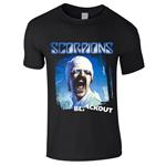 T-Shirt Unisex Tg. XL. Scorpions: Blackout