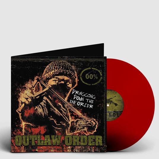 Dragging Down The Enforcer (Red Vinyl) - Vinile LP di Outlaw Order