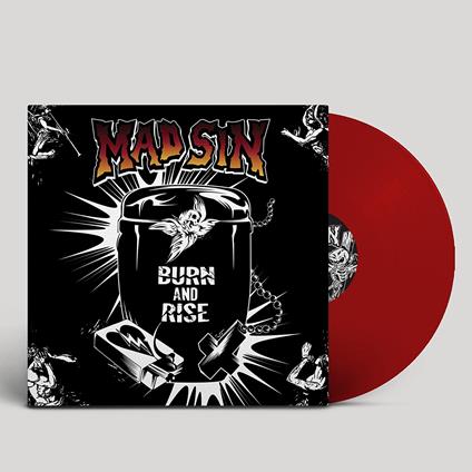 Burn And Rise (Red Vinyl) - Vinile LP di Mad Sin