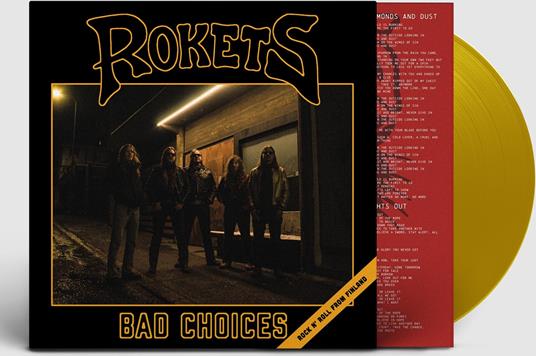 Bad Choices (Yellow Vinyl) - Vinile LP di Rokets