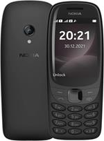 Nokia 6310 con display curvo da 2,8 pollici, 8 MB RAM, 16 MB di spazio di archiviazione (32 GB con schede microSD), batteria da 1150 mAh, fotocamera posteriore (0,3 megapixel) Nero