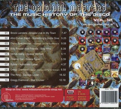 The Original Masters vol.12 - CD Audio - 2