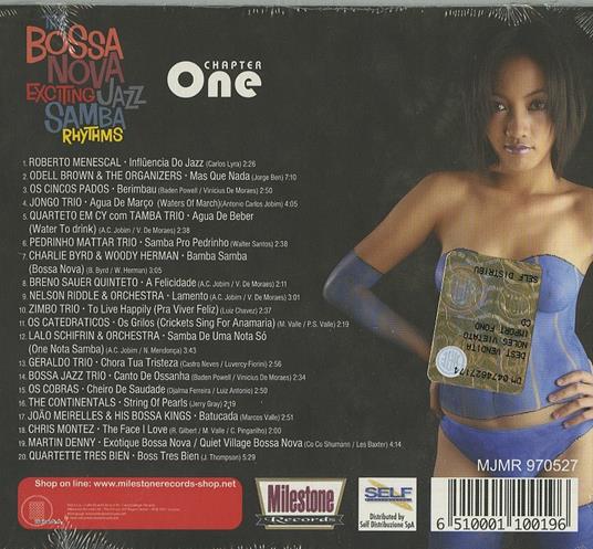 The Bossa Nova Exciting Jazz Samba Rhythms vol.1 - CD Audio - 2