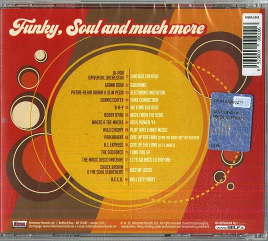 Funky, Soul and Much More vol.7 - CD Audio - 2