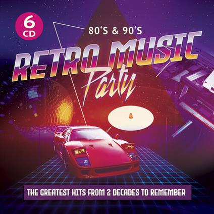 80's & 90's Retro Music Party - CD Audio