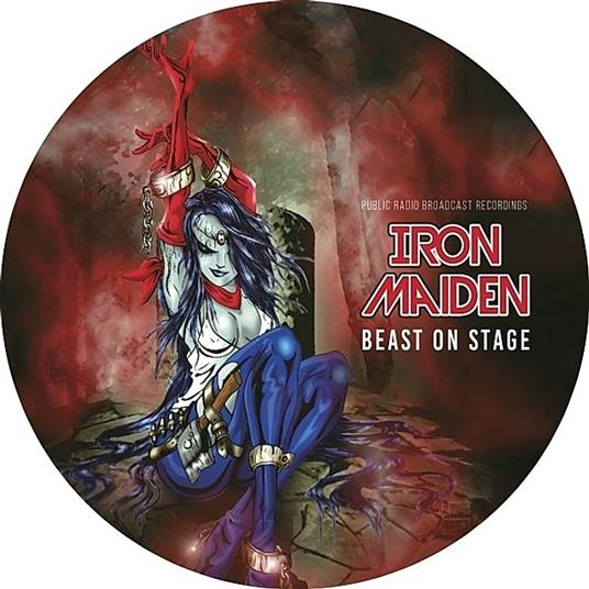 Beast On Stage (Picture Vinyl) - Vinile LP di Iron Maiden