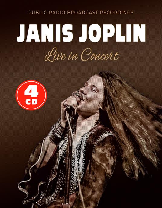 Live In Concert - CD Audio di Janis Joplin