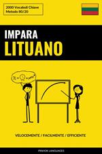 Impara il Lituano - Velocemente / Facilmente / Efficiente