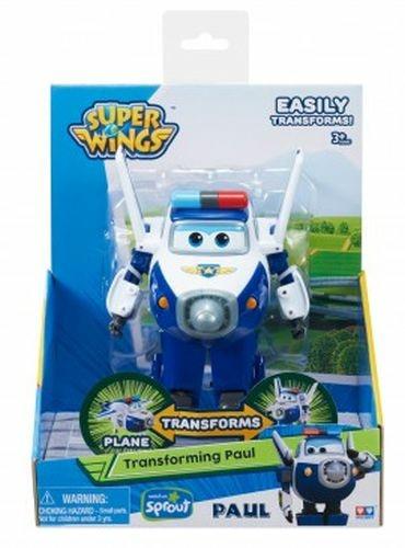 Super Wings Transforming Paul veicolo giocattolo - 3