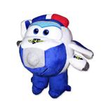 Super Wings Peluche Paul Aereo Robot 20Cm Ufficiale Flying Friends Plush