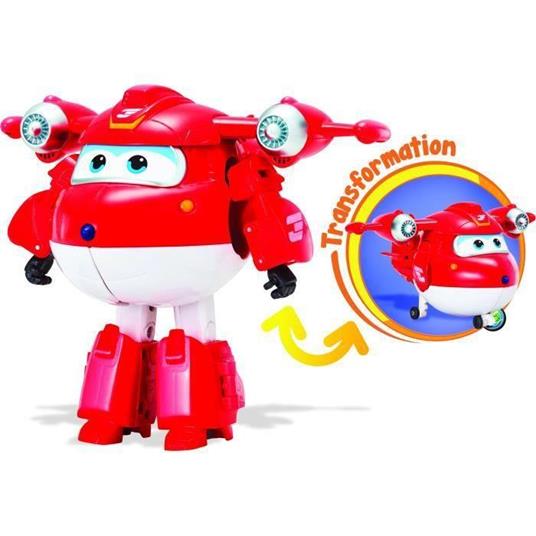 Figura Super Ali Trasformabili JETT SUPERCHARGE 12 cm Trasformabili e Snodabili EU740283 - 2