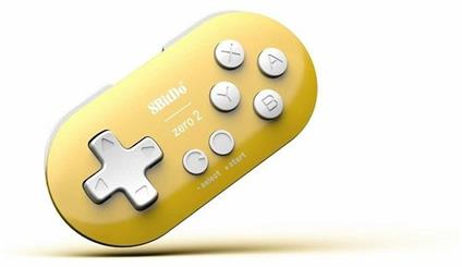 8Bitdo Joystick Bluetooth Zero 2 - Yellow Edizione Switch