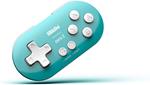 8Bitdo Zero 2 Turchese Bluetooth Gamepad Digitale Android, MAC, Nintendo Switch, Nintendo Switch Lite, PC
