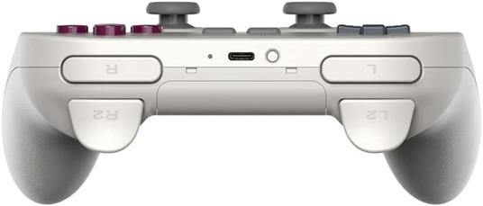 8Bitdo Pro 2 Grigio Bluetooth/USB Gamepad Analogico/Digitale Nintendo Switch, Nintendo Switch Lite, PC, iOS - 4