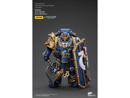 Warhammer The Horus Heresy Action Figura 1/18 Ultramarines Invictarus Suzerain Squad Suzerain 1 12 Cm Joy Toy (cn)