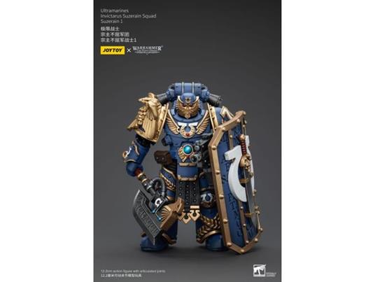 Warhammer The Horus Heresy Action Figura 1/18 Ultramarines Invictarus Suzerain Squad Suzerain 1 12 Cm Joy Toy (cn)