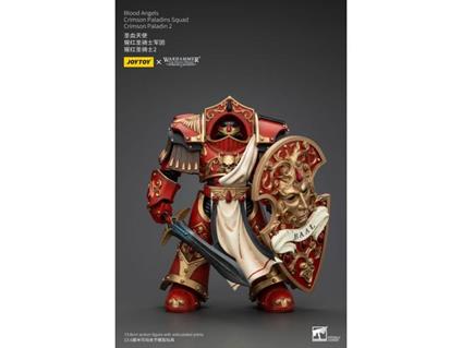 Warhammer The Horus Heresy Action Figura 1/18 Blood Angels Crimson Paladins Squad Crimson Paladin 2 14 Cm Joy Toy (cn)