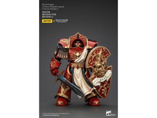 Warhammer The Horus Heresy Action Figura 1/18 Blood Angels Crimson Paladins Squad Crimson Paladin 2 14 Cm Joy Toy (cn)