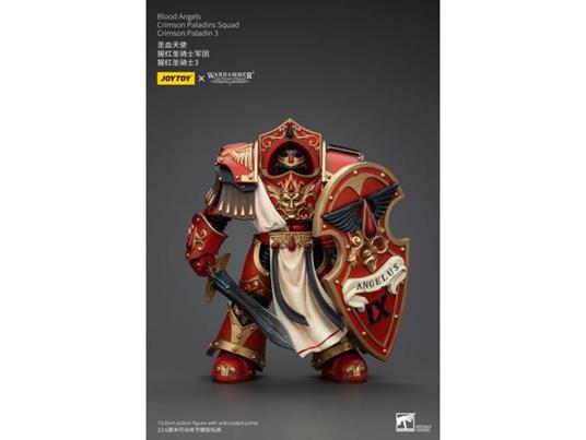 Warhammer The Horus Heresy Action Figura 1/18 Blood Angels Crimson Paladins Squad Crimson Paladin 3 14 Cm Joy Toy (cn)