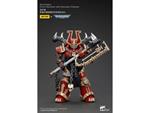 Warhammer 40k Action Figura 1/18 World Eaters Khorne Berzerker Con Eviscerator Chainaxe 13 Cm Joy Toy (cn)