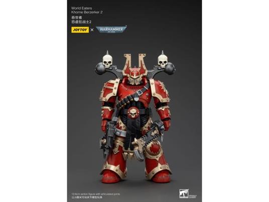Warhammer 40k Action Figura 1/18 World Eaters Khorne Berzerker 2 13 Cm Joy Toy (cn)