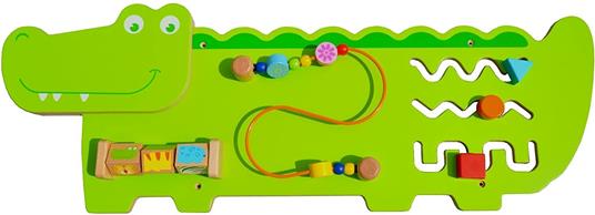VIGA- Eitech GmbH Toys – Wall Toy, Colore Verde, 50469 - 3