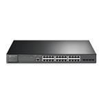 TP-Link TL-SG3428MP switch di rete Gestito L2/L2+ Gigabit Ethernet (10/100/1000) Supporto Power over Ethernet (PoE) Nero