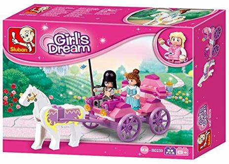 Girl's Dream. La Carrozza Della Principessa 99 Pz. Sluban (M38-B0239)