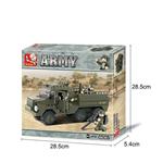 Land Forces. Camion Trasporto Truppe (230Pcs). Sluban (M38-B0301)