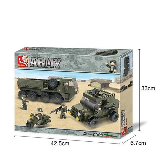 Land Forces. Campo Base Avanzato (455Pcs). Sluban (M38-B0307) - 2