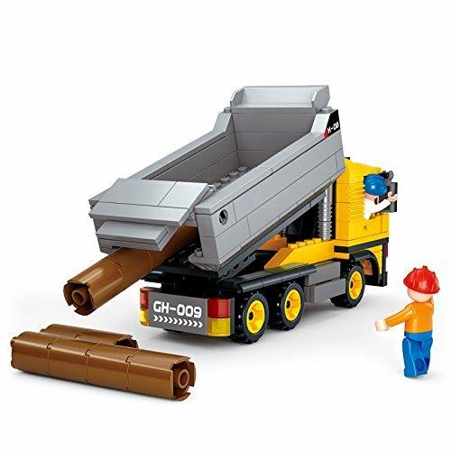 Constructor. Camion Lavoro Cantiere 384 Pz. Sluban (M38-B0552) - 6