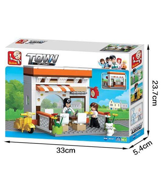 Ristorante (134Pcs). Sluban (M38-B0567)