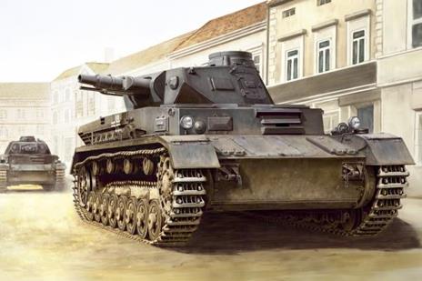 German Panzerkampfwagen Iv Ausf C Tank 1:35 Plastic Model Kit Riphb 80130 - 2