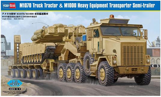 Hobby Boss - 1/35 M1070 Truck Tractor En M1000 Heavy Equipment